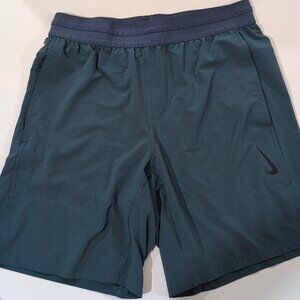 Nike Yoga Shorts Mens 7in Inseam Blue